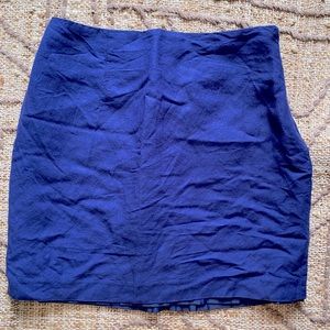 Forever 21 basic blue mini skirt size M